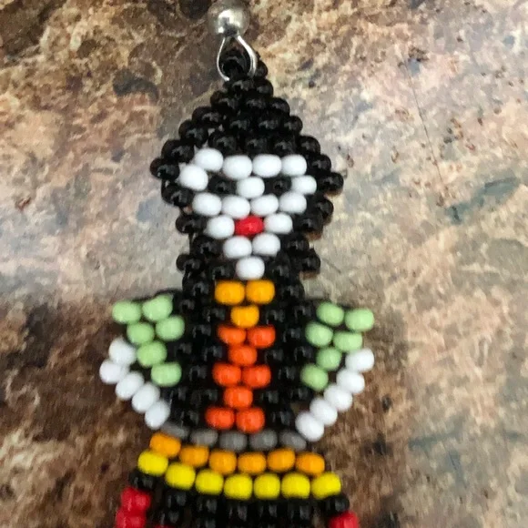 ❤️3X20 BEADED EARRINGS - Picture 3 of 5